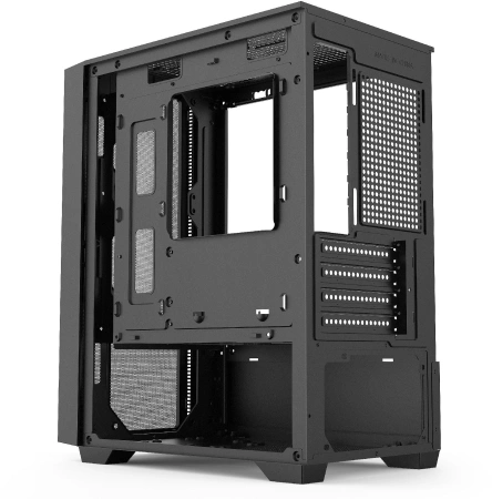 Корпус Accord ACC-ZCU1B черный без БП mATX 5x120mm 2xUSB3.0 1xUSB3.1 audio
