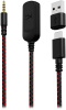 Наушники с микрофоном HyperX Cloud III черный/красный 1.2м мониторные (727A9AA)