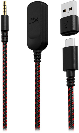 Наушники с микрофоном HyperX Cloud III черный/красный 1.2м мониторные (727A9AA)