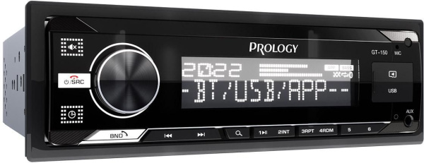 Автомагнитола Prology GT-150 1DIN 4x55Вт v4.2 ПДУ (PRGT150)