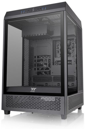 Корпус Thermaltake The Tower 500 черный без БП ATX 11x120mm 5x140mm 4xUSB3.0 audio bott PSU