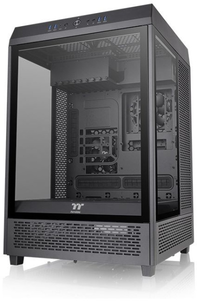 Корпус Thermaltake The Tower 500 черный без БП ATX 11x120mm 5x140mm 4xUSB3.0 audio bott PSU
