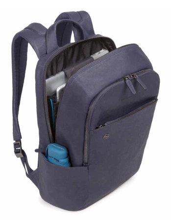 Рюкзак унисекс Piquadro Black Square CA3214B3/BLU4 синий кожа