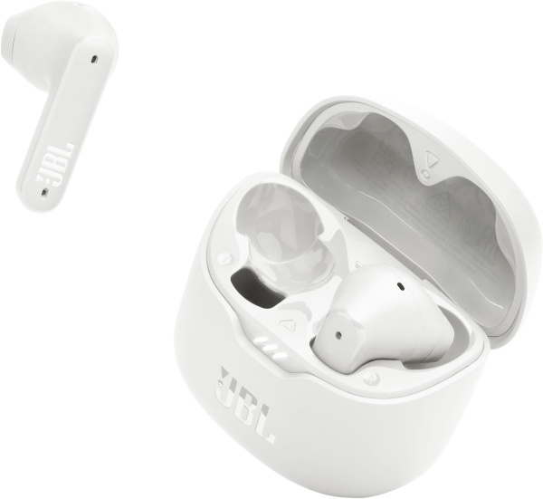 Гарнитура внутриканальные JBL Tune Flex белый беспроводные bluetooth в ушной раковине (JBLTFLEXWHT)