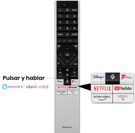 Телевизор LED Hisense 85" 85UXKQ Smart т.серый/4K Ultra HD/DVB-T/120Hz/DVB-T2/DVB-C/DVB-S/DVB-S2/USB