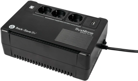 Источник бесперебойного питания Systeme Electriс BV BVSE400RS 240Вт 400ВА черный