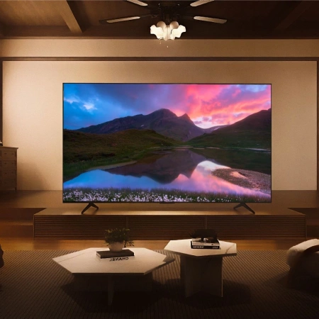 Телевизор QLED TCL 85" 85C655PRO черный 4K Ultra HD 60Hz DVB-T DVB-T2 DVB-C DVB-S DVB-S2 USB WiFi Smart TV