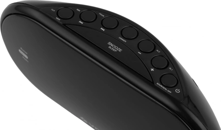 Радиобудильник Vitek VT-6602 черный LCD часы:цифровые AM/FM
