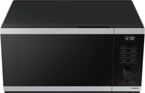 Микроволновая Печь Samsung MS23DG4504ATBW 23л. 800Вт нержавеющая сталь/черный