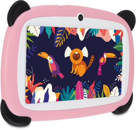 Планшет Digma Kids A7 SC9863A (1.6) 8C RAM2Gb ROM32Gb 7" IPS 1024x600 4G 1Sim Android 11.0 Go розовый 2Mpix 0.3Mpix BT WiFi microSD 128Gb 2800mAh