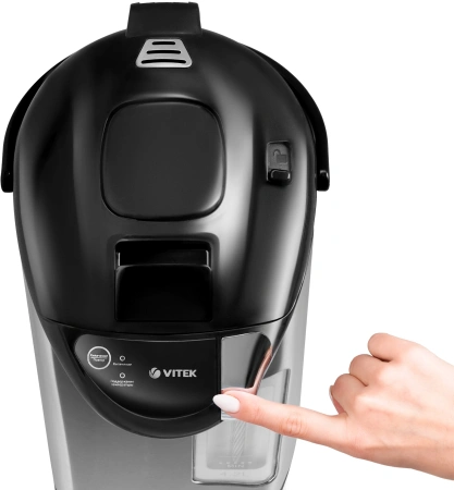 Термопот Vitek Midnight VT-1199 4.2л. 730Вт черный/серебристый