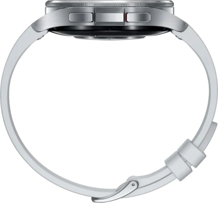 Смарт-часы Samsung Galaxy Watch 6 Classic 47мм 1.5" AMOLED корп.сереб. рем.серебристый (SM-R960NZSAC