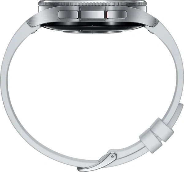 Смарт-часы Samsung Galaxy Watch 6 Classic 47мм 1.5" AMOLED корп.сереб. рем.серебристый (SM-R960NZSAC