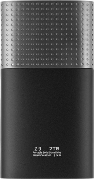 Накопитель SSD Netac USB-C 2000Gb NT01Z9-002T-32BK Z9 1.8" черный