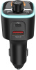 Автомобильный FM-модулятор Navitel BHF04 MAX черный MicroSD BT USB