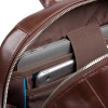 Рюкзак унисекс Piquadro Blue Square CA4762B2/MO коричневый кожа