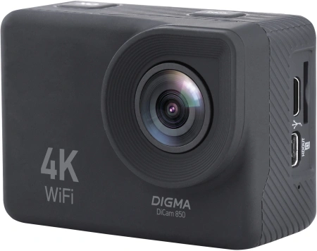 Экшн-камера Digma DiCam 850 черный