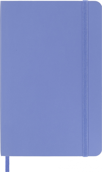 Блокнот Moleskine CLASSIC SOFT QP611B42 Pocket 90x140мм 192стр. линейка мягкая обложка голубая гортензия