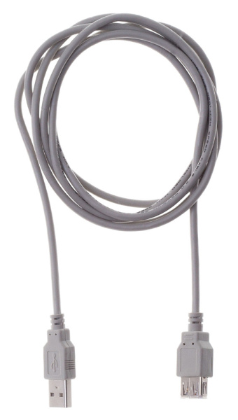 Кабель Buro BHP RET USB_AF30 USB A(m) USB A(f) 3м серый блистер