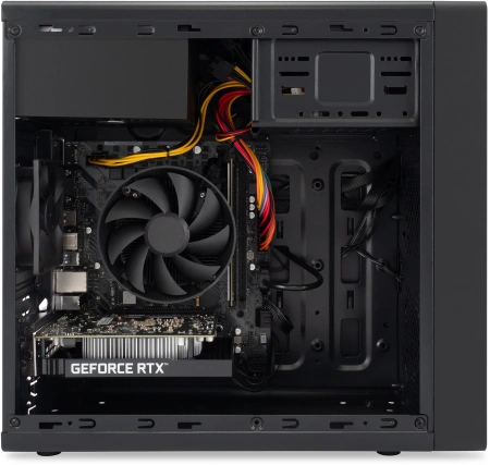 ПК IRU Game 510H6SEA MT Ryzen 5 5600 (3.5) 32Gb SSD512Gb RTX4060 8Gb Free DOS GbitEth 500W черный (2073977)