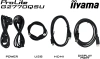 Монитор Iiyama 27" G-Master GB2770QSU-B6 черный IPS LED 0.2ms 16:9 HDMI M/M матовая HAS Piv 400cd 178гр/178гр 2560x1440 180Hz FreeSync DP 2K USB 5.7кг