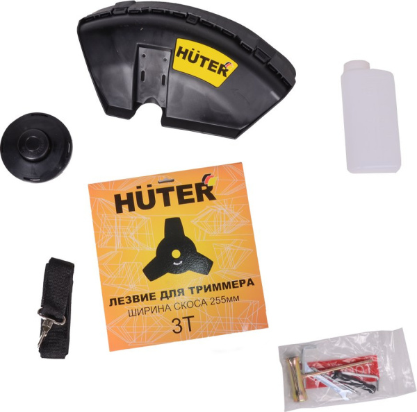 Триммер бензиновый Huter GGT-553TA 2500Вт 3.4л.с. неразбор.штан. реж.эл.:леска/нож