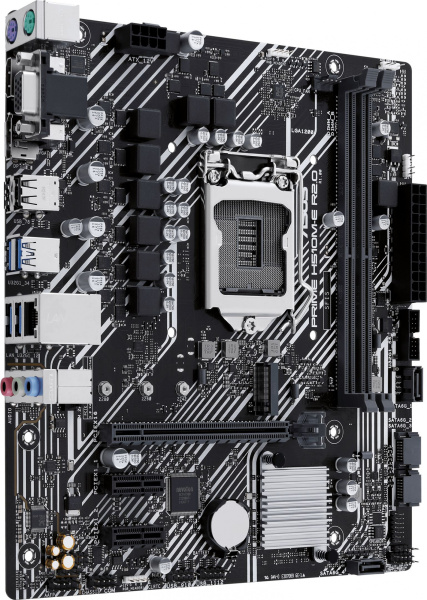 Материнская плата Asus PRIME H510M-E R2.0 Soc-1200 Intel H470 2xDDR4 mATX AC`97 8ch(7.1) GbLAN+VGA+H