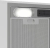 Вытяжка встраиваемая Indesit INAE 52FLS X нержавеющая сталь управление: ползунк.