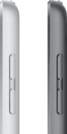 Планшет Apple iPad 2021 A2602 A13 Bionic 6С RAM3Gb ROM64Gb 10.2" IPS 2160x1620 iOS серый космос 8Mpix 12Mpix BT WiFi 10hr