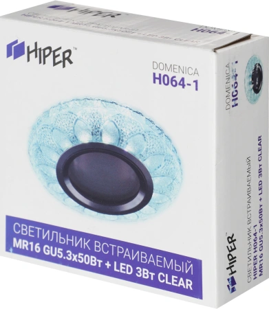 Светильник Hiper H064-1 потолоч. хром