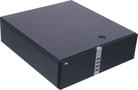 ПК IRU Office 310H6SF SFF i3 12100 (3.3) 16Gb SSD256Gb UHDG 730 FreeDOS GbitEth 300W черный (1991587)