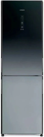 Холодильник Hitachi R-BG410PUC6X XGR 2-хкамерн. серый стекло (BG410PUC6X GXR)