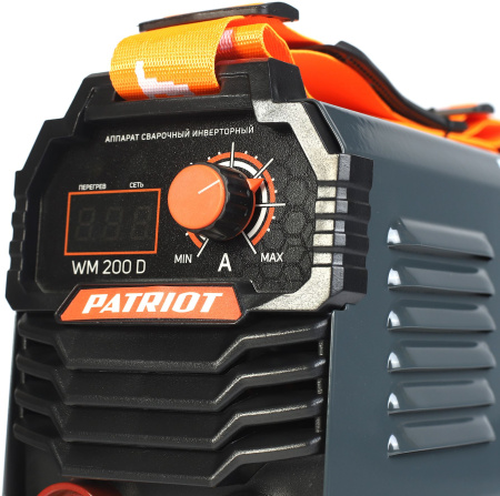 Сварочный аппарат Patriot WM200D инвертор ММА 9.1кВт