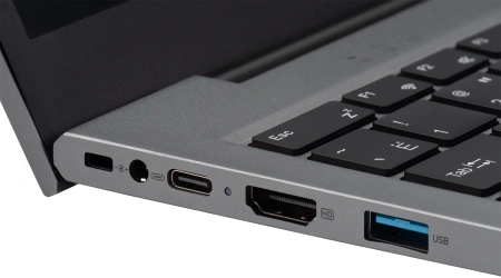 Ноутбук IRU Planio 15INPR N-series N100 16Gb SSD512Gb Intel UHD Graphics 15.6" IPS FHD (1920x1080) без ОС grey WiFi BT Cam 5000mAh (2081105)