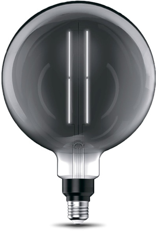 Лампа светодиодная Gauss Filament Vintage 6Вт цок.:E27 шар 220B 4000K св.свеч.бел.нейт. (упак.:1шт) (154802205)