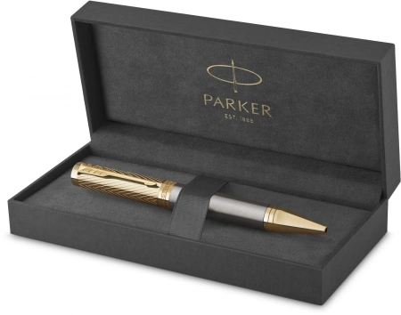 Ручка шариков. Parker Pioneers Ingenuity K571 (2200952) Arrow GT M чернила черн. подар.кор.