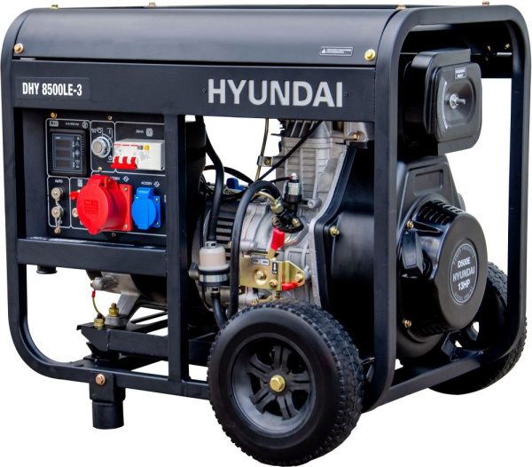 Генератор Hyundai DHY 8500LE-3 7.2кВт