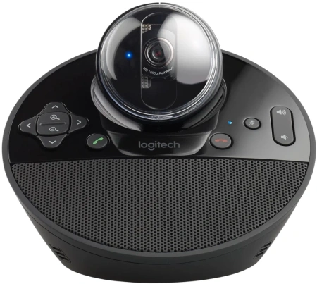 Камера Web Logitech Conference Cam ВСС950 черный 3Mpix (1920x1080) USB2.0 с микрофоном (960-001005)