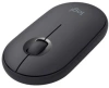 Мышь Logitech Pebble 2 M350S графитовый оптическая (1000dpi) silent беспроводная BT/Radio USB (2but)