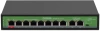 Коммутатор Digma DSP208F-2F-T120 DSP208F-2F-T120 V1 10x100Мбит/с 8PoE 8PoE+ 1PoE++ 120W неуправляемы