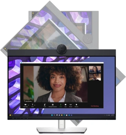 Монитор Dell 27" P2724DEB IPS 2K чер HDMI DP USB M/M Cam HAS Piv 60Hz 350cd