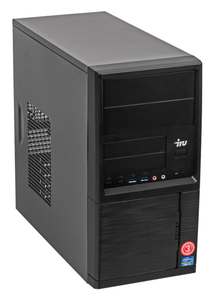 ПК IRU Office 312 MT PG G5420 (3.8) 8Gb SSD240Gb UHDG 610 FreeDOS GbitEth 400W черный (1418002)