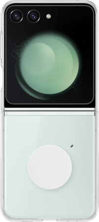Чехол (клип-кейс) Samsung для Samsung Galaxy Z Flip5 Clear Gadget Case B5 прозрачный (EF-XF731CTEGRU