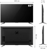 Телевизор QLED TCL 65" 65C655PRO-CN черный 4K Ultra HD 60Hz DVB-T DVB-T2 DVB-S DVB-S2 USB WiFi Smart TV