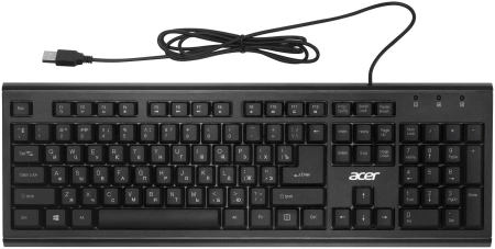 Клавиатура Acer OKW120 черный USB (ZL.KBDEE.006)