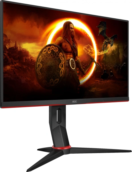 Монитор AOC 23.8" 24G2SP IPS FHD чер/кр 1ms HDMI DP VGA M/M HAS Piv 165Hz 300cd In