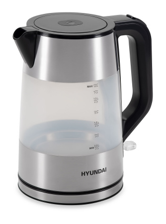 Чайник электрический Hyundai HYK-P4026 1.9л. 2200Вт черный (корпус: пластик)