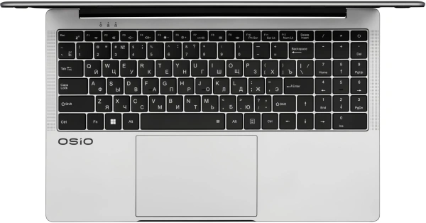 Ноутбук Osio FocusLine F150i-010 Core i5 1235U 16Gb SSD512Gb Intel Iris Xe graphics 15.6" IPS FHD (1920x1080) Windows 11 Home grey WiFi BT Cam 6000mAh