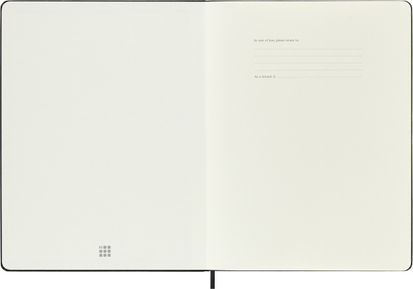 Блокнот Moleskine PROFESSIONAL PROPFNTB4HBK XLarge 190х250мм 192стр. твердая обложка черный