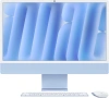 Моноблок Apple iMac A3137 24" 4.5K M4 10 core (4) 16Gb SSD256Gb 10 core GPU macOS WiFi BT 143W клавиатура мышь Cam синий 4480x2520